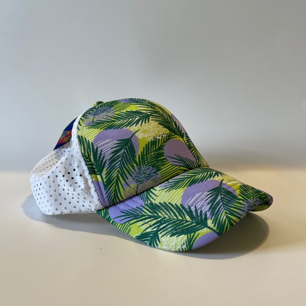 Banana Boat Floral Sun Hat Adult Strapback Baseball Cap NWT
